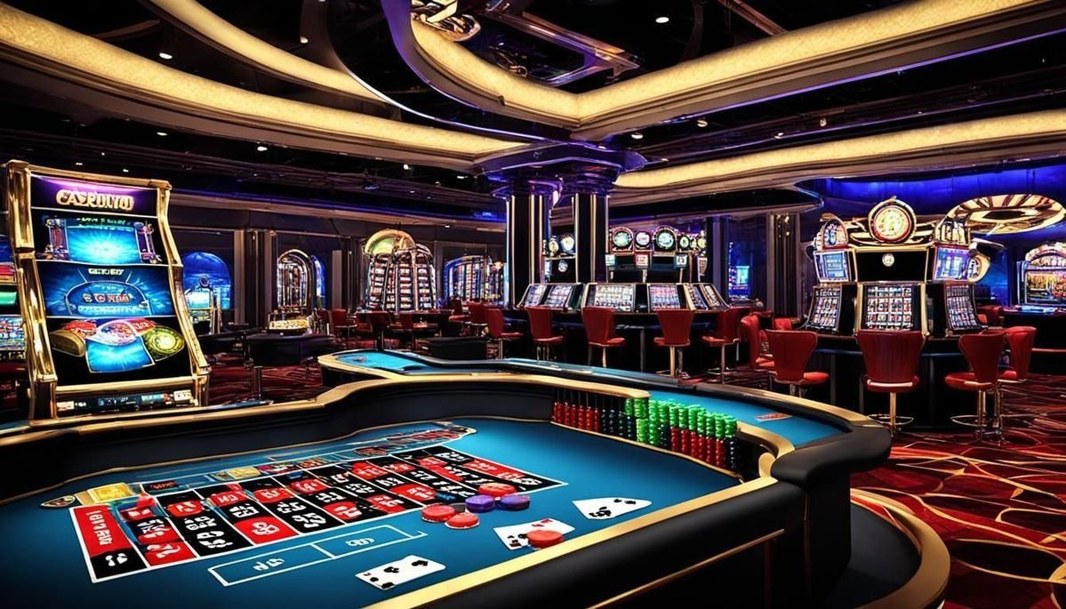 hi77 Live Casino Baccarat ကတ်ဂိမ်း real dealer ဖြင့် ကစားနေသောပုံ